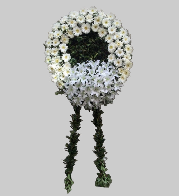 BEYAZ CENAZE ÇELENGİ