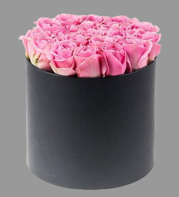 PEMBE GÜL KUTU ARANJMAN